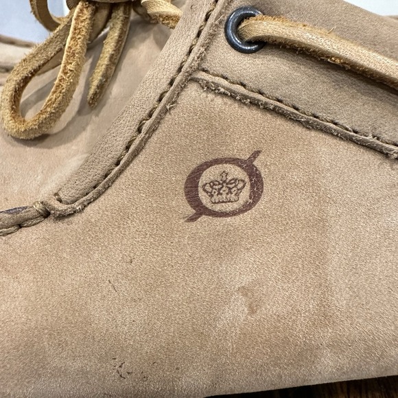 Born Women's Tan Leather Shoes Size 8.5 Chukka Boat Style - Picture 7 of 16